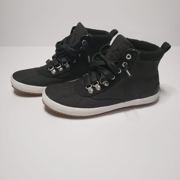 Keds Women Size 6 High Top Faux Fur Fall Winter - Picture 3 of 8